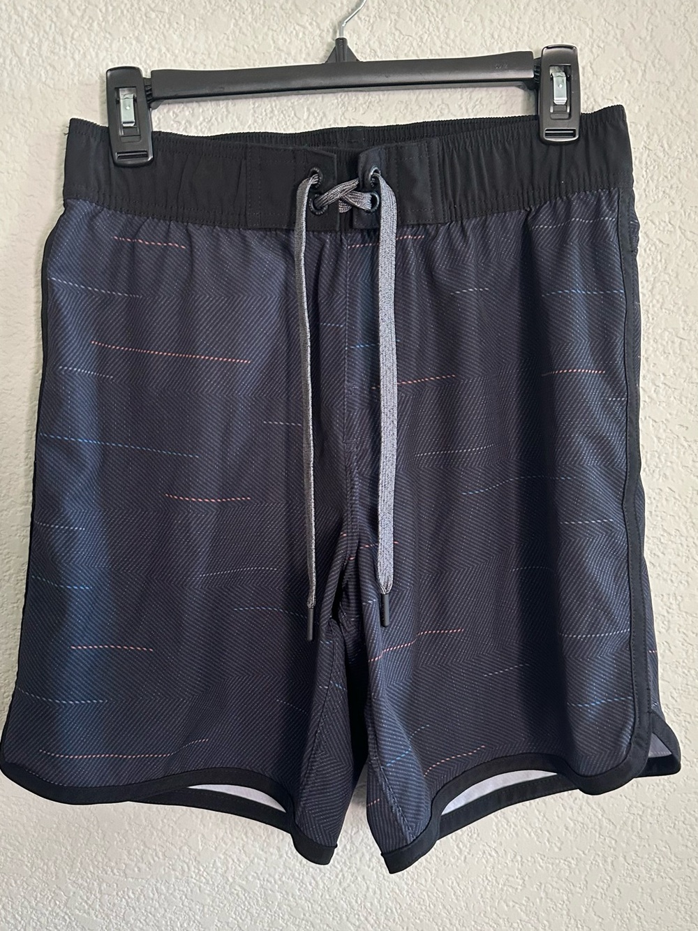 Prana Men's Black Drawstring Athletic Shorts